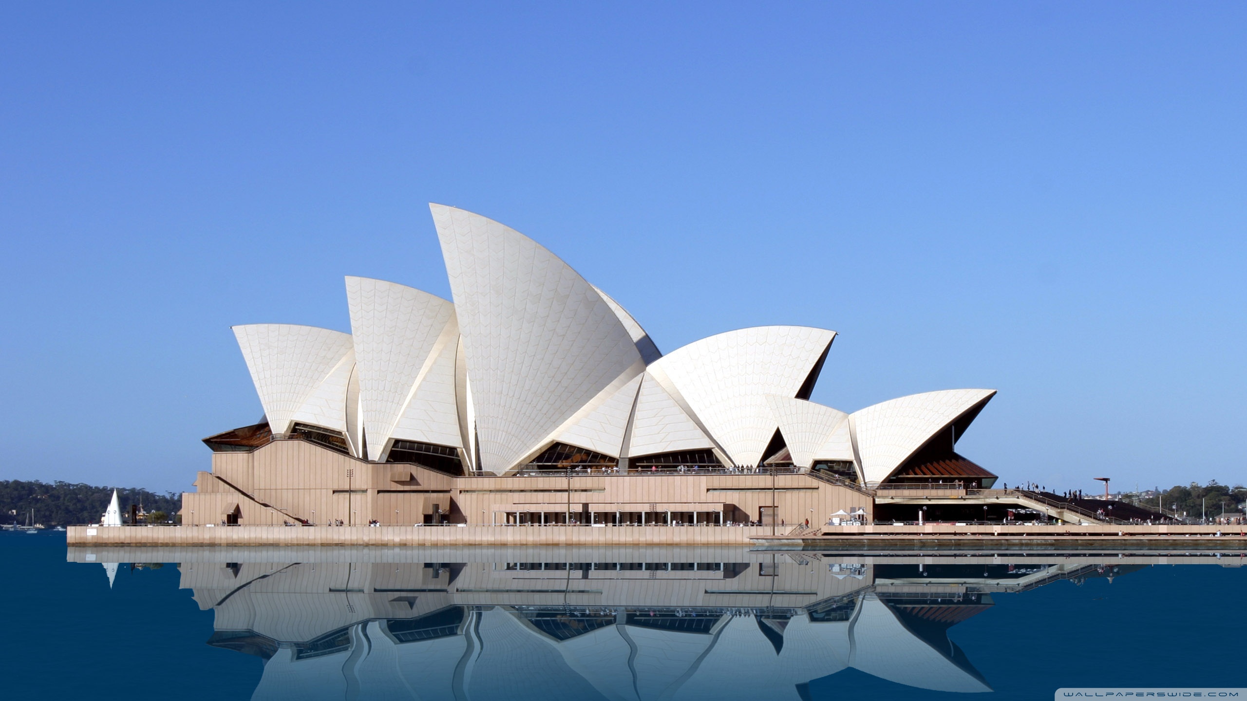 Australische Küste mit Sydney Opera House